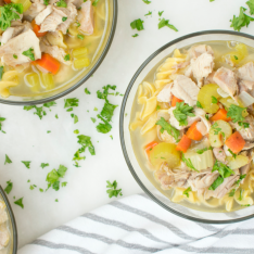 Chicken Noodle Recipe Email Banner - Sheree