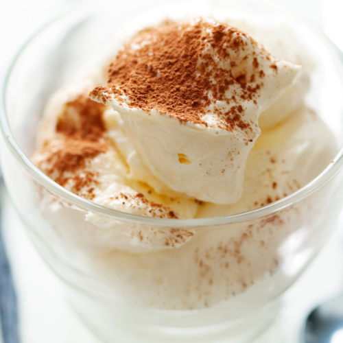 Recipe Email Banner - Vanilla Mousse