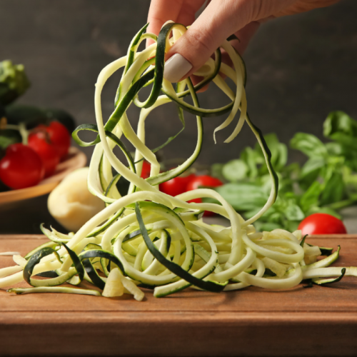 Zoodles Recipe Banner